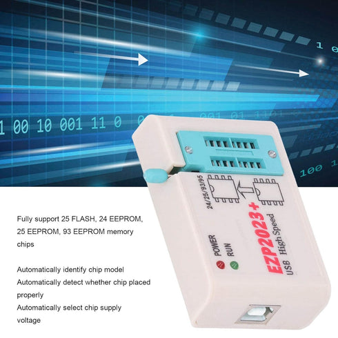EZP2023 High Speed USB Programmer, USB EEPROM Flash Programmer for 24 25 93 BIOS 25T80 Burn Offline Copy