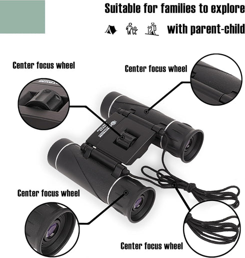 Spectrum Optical Instruments Kids,10X25 8-12, 5-7 SpectrumOI Binocular for Kid Binoculars, Binoculars for Kids Toy