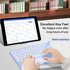 Wireless Keyboard with Touchpad, Ultra-Slim Portable Rechargeable Bluetooth Keyboard for OS Android Windows Devices