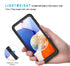 Lanhiem IP68 Waterproof Dustproof Case for Samsung Galaxy A14 5G, Rugged Full Body Protective Cover, Black/Clear