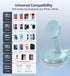 Magnetic Wireless Charger Stand 15W Fast Mag-Safe Charger for iPhone 15/14/13/12 Series with Sleep-Friendly Light for