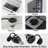 QIANRENON USB3.0 to USB C Threaded Fixing Adapter 5Gbps Male to Female Circular Connector for Data Transfer/Charging,