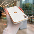 Teageo Compatible with iPhone Xr Case for Women Girl, Cute Love-Heart Luxury Bling Soft Back Cover for iPhone Xr