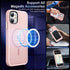 MOCCA Magnetic iPhone 12/12 Pro Case, Compatible with MagSafe, Slim Shockproof Translucent Protective Case