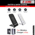 5 Core Fast Wireless Charger, 2 Pieces 10W Charging Station with Sleep-Friendly Light, Compatible with Samsung Galaxy