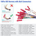 16Pin 10Pin 20Pin 4Pin/6Pin Radio Wiring Harness Kit ISO Android Car Stereo Wire Harness with Butt Connectors RCA