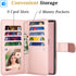 Takfox for Samsung Note 10 Plus Case Wallet, PU Leather with 9 ID Credit Card Holder Slots