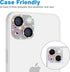 Camera Lens Protector for iPhone 13 & iPhone 13 Mini, Bling 3D Rhinestone Sparkle Diamond 9H Tempered Glass Cover