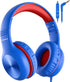 Headphones for Kids for School, Kids Headphones with Microphone, Sharing Function, 85dB/94dB Safe Volume Limit, Over