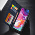 STARSHOP Blue PU Leather Wallet Phone Case Compatible with Motorola One 5G ACE, Shockproof Cover with Kickstand & Card