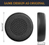 SOULWIT Replacement Earpads for Skullcandy Uproar Wired/Wireless Headphones, Soft Leather, Noise-Isolating Foam - Black