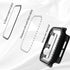 Recoppa Compatible Apple Watch Case with Screen Protector 45mm Series 7, Bling Crystal Rhinestone Bumper Case