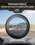 70mai T800&T800E CPL Filter for Dash Cam, Anti-Glare Polarizing Lens with Snap-On Design, Scratch-Resistant & Enhance