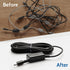 200 Pieces 0.5 Inch Small Elastic Silicone Rubber Bands, Clear Strong Rubberbands for Wire Cord Cable Wrapping