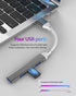 Aksenli 3.0 (4in1)Macbook Multi USB Port Hub Adapter Splitter Laptop PC Card Reader Computer Flash Disk Cable Extention