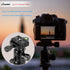 Universal Quick Release Plate for Tripod, Arca Swiss Plate with 1/4 Inch Slotted Screw, C-Ring/D-Ring Screw, 1/4"-3/8"