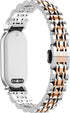 Gheper Stainless Steel Watchband Compatible with Plaud NotePin AI Voice Recorder Metal Protective Bezel Frame Case