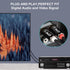 1/4 2X6.35mm 15 J&D to RCA Cable, Gold Plated Copper Shell Heavy Duty TS to Dual RCA Stereo Audio Interconnect Cord