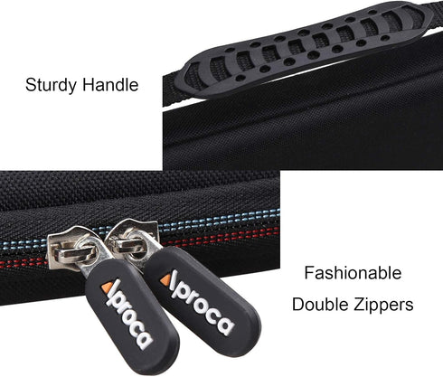 Aproca Hard Travel Storage Case for Apple Magic Keyboard/OMOTON Ultra-Slim Bluetooth Keyboard