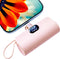 Mini Power Bank, 5500mAh Capsule Power Phone Charger with Dual USB-C Ports for iPhone 15/15 Pro Max, Android