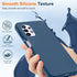 LeYi for Samsung A32 5G Case, Full-Body Shockproof Soft Liquid Silicone Phone Case with 2 x Tempered Glass Protector,