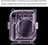 Fintie Protective Clear Case for Fujifilm Instax Mini 12 Instant Camera - Hard Shell Cover with Upgraded Film Pocket &