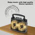 Portable AM FM Radio with Best Reception, Transistor Radio with Bluetooth, Wall or Battery Powered, Small Radio for