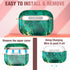Maxjoy for AirPods Pro Case, Cute Protective Hard Cover for Women Men with Keychain for AirPods Pro Charging Cover Green