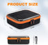 72 USB Flash Drive Case USB Storage with Labels, Slots Thumb Drive Cases, Memory Card Case for USB Flash Drives, USB