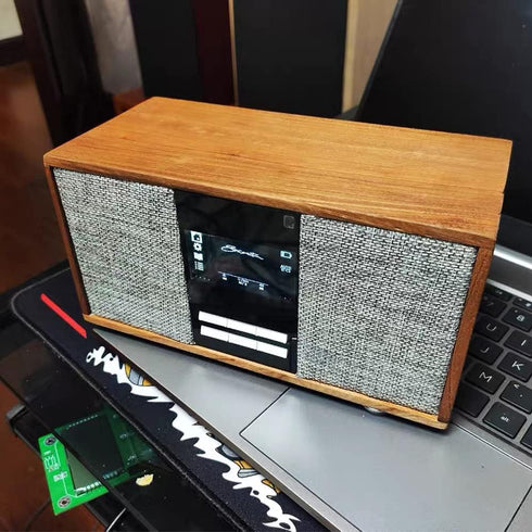 Flushbay Speaker Grill Cloth, Linen Protective Dustproof Mesh Cloth for Home Stage Speakers, Media Cabinet, KTV Box