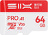 SIX M100 64GB Micro SD Card Read Up to 100MB/s - A1, U3,