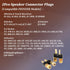 For Pioneer Speaker Banana Jack Plug Connectors SX-626 727 820 828 990 6000 (2)