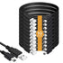 Durable Mini USB to USB Cable - 10-Pack, 3-Feet, Fast Charging, Compatible