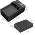 LP LP-E10 Battery Charger Pack - 1-Pack Battery & Charger for Canon EOS Rebel T3, T5, T6, T7, T100, 1100D, 1200D