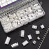 Taiss 560PCS 2.54mm JST-XH Connector Kit, 2/3/4/5/6 Pin Housing Female and Male Adapter Cable Connectors