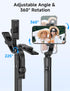 SelfieShow 4 1 360 16/15/14/13 Portable Selfie Stick, in Extendable Phone Tripod Stand with Detachable Wireless Remote