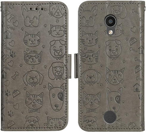 Compatible with Coolpad Legacy S/SR Wallet Case, Leather Flip Card Holder Stand for Cool Pad CP3648