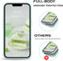 DOMAVER Liquid Silicone Case for iPhone 13, Soft Gel Rubber Microfiber Lining, Shockproof Protective Cover, Light Green