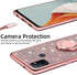 B-wishy for OnePlus Nord N100 Phone Case with Stylus Pen, Luxury Glitter Sparkles Silicone TPU Case for Women Girls