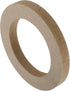 uxcell 8 Pcs Universal 4 Inch Speaker Subwoofer Mounting Spacer Rings, Solid Wood Beige