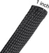uxcell 50 Ft Expandable Braided Cable Sleeve, 1 Inch PET Wire Management Protector, Black