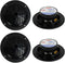 Pyle 4 PLMR41B 4" 200W Dual Cone Waterproof Marine Boat Stereo Speakers, 2 Pairs