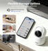 Veise 2K 360 2-Way 2.4GHz Indoor Camera for Home Security, Wireless WiFi Pet & Baby Monitor with Phone App, AI Motion