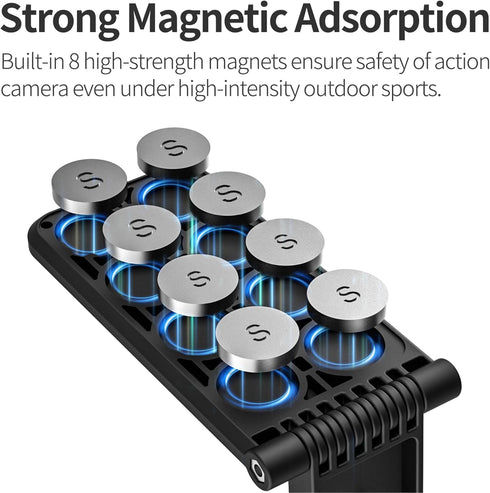 Insta360 X4 Magnetic Mount Stand | Compatible for Insta360 Camera with 1/4 Screw for 360 Action Camera