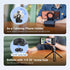 JJC 1/4" Upgraded Magnetic Phone Camera Grip with Remote, Cell Phone Camera Grip Handle Compatible with MagSafe iPhone