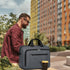 Laptop Bag for 17.3 Inch Laptop, Large Waterproof Briefcase for Men Women, Business Office Work Computer Bag, Grey