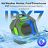Keransean BT5.4, 24H Shower Bluetooth Speaker Waterproof, Portable Small Speaker, Outdoor Bluetooth Speakers Wireless