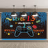 Video Game Birthday Decorations for Boys, Gaming Theme Photo Props Backdrop Banner for Teenagers