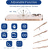 Molain 6Pcs 360 Transparent Phone Ring Grips Holder, Degree Rotation Ring Holder for Phone Case Cell Phone Tablet Case