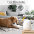 Rraycom 2Pack 2K 5G/2.4 360-Degree 24/7 Security Camera Indoor GHz Wi-Fi, Baby Monitor Pet/Dog Camera for Home